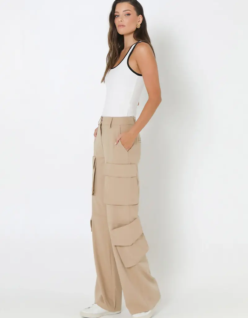 MADISON THE LABEL BLANE CARGO PANTS