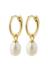 PILGRIM BERTHE PEARL HOOPS