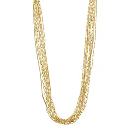 PILGRIM LILLY CHAIN NECKLACE