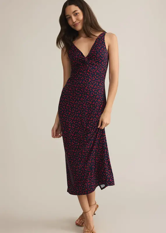 ZSUPPLY ELEVE DITSY MIDI DRESS