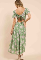 SADIE AND SAGE RAINY DAYS TIERED MAXI DRESS