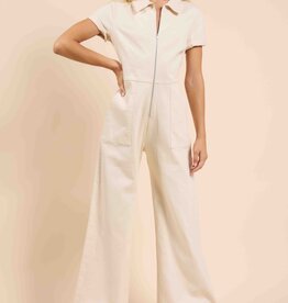 SADIE AND SAGE CLEAR EYES DENIM JUMPSUIT