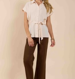SADIE AND SAGE WESTWOOD SHIRT W/ BELT