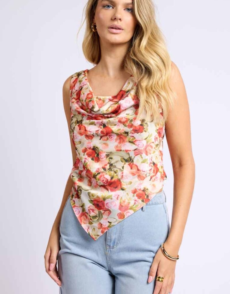 SAGE THE LABEL ANISTON DRAPE TOP