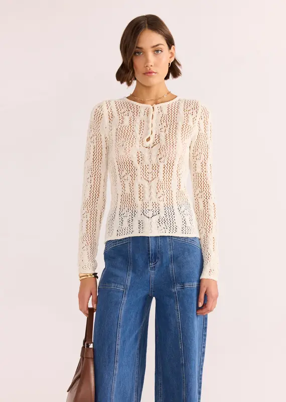 MINK PINK ADELLE KNIT TOP