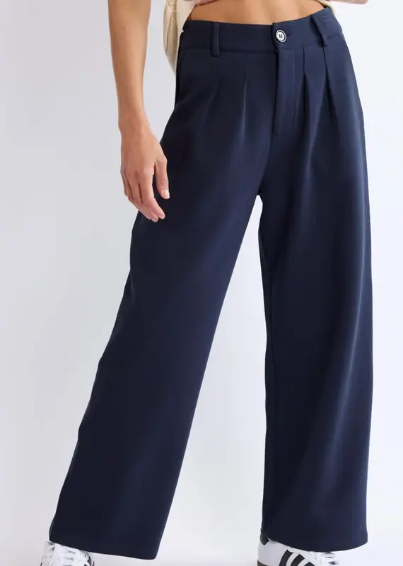 SAGE THE LABEL INNOCENCE PLEAT KNIT TROUSER