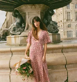 ZSUPPLY MAVIS DULCE FLORAL MIDI DRESS