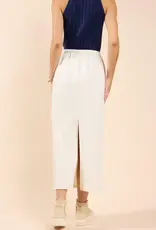 SADIE AND SAGE LONESTAR DRAWSTRING MIDI SKIRT