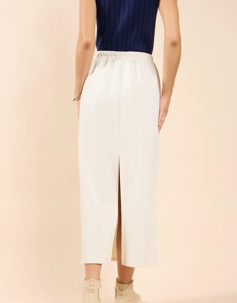 SADIE AND SAGE LONESTAR DRAWSTRING MIDI SKIRT