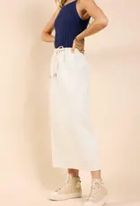 SADIE AND SAGE LONESTAR DRAWSTRING MIDI SKIRT