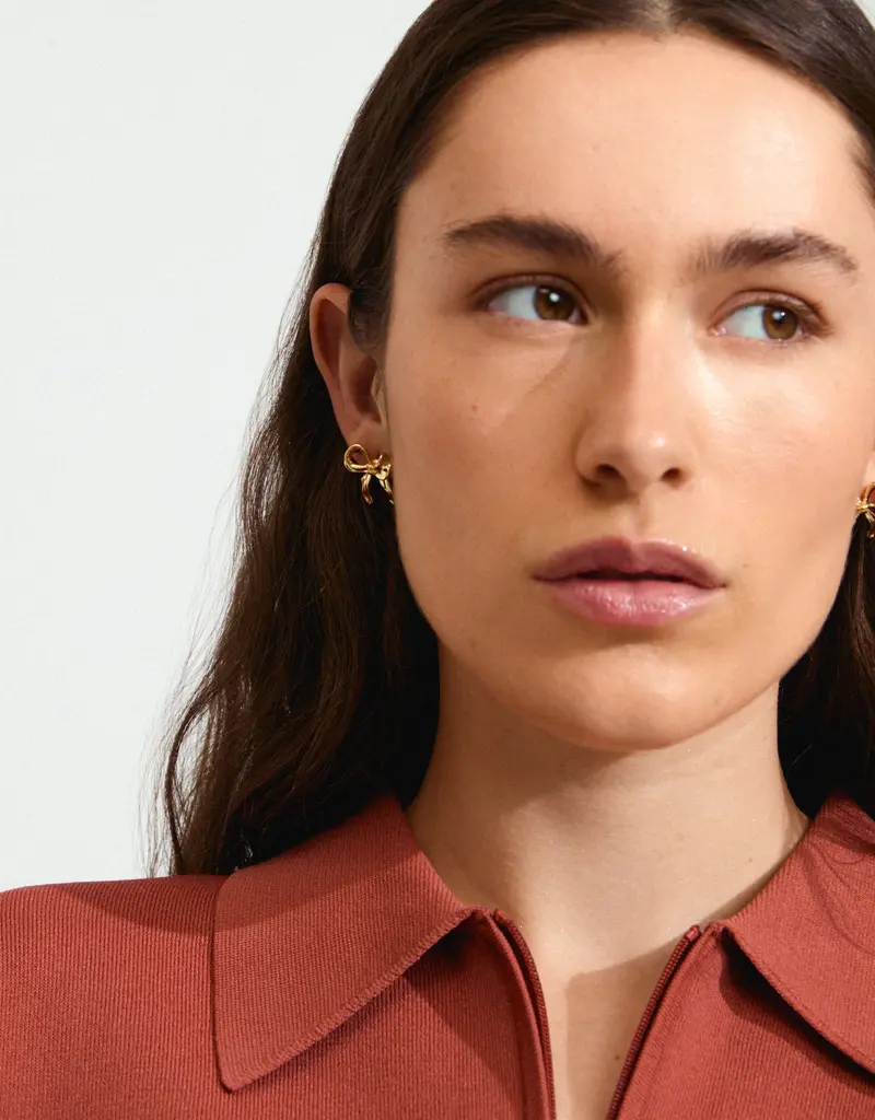 PILGRIM CASSIAN BOW STUDS