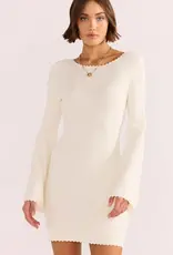 MINKPINK ISLA BOUCLE KNIT MINI DRESS