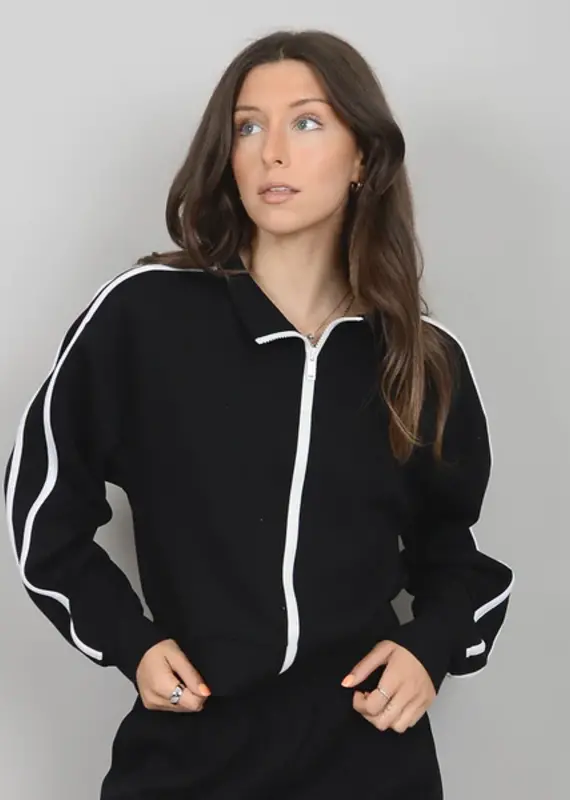 RD STYLE ALISAIE SOFT ZIPPER UP