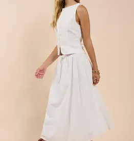 SADIE AND SAGE SUNDREAM EYELET MAXI SKIRT