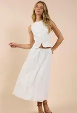 SADIE AND SAGE SUNDREAM EYELET MAXI SKIRT