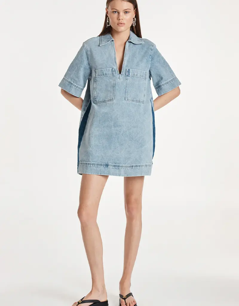 MADISON THE LABEL TARA DENIM DRESS