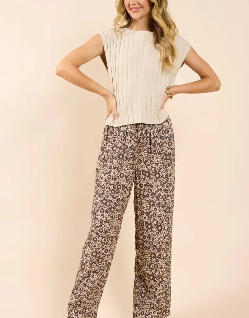 SADIE AND SAGE DESERT SUNSET WIDE LEG PANTS