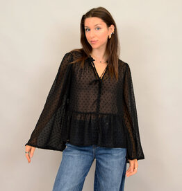 RD STYLE TRICIA PUFF SLEEVE TOP