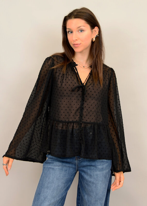 RD STYLE TRICIA PUFF SLEEVE TOP