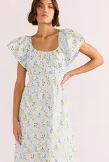 MINKPINK MEADOW FLUTTER MIDI DRESS