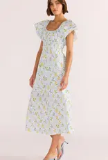 MINKPINK MEADOW FLUTTER MIDI DRESS