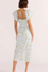MINKPINK MEADOW FLUTTER MIDI DRESS