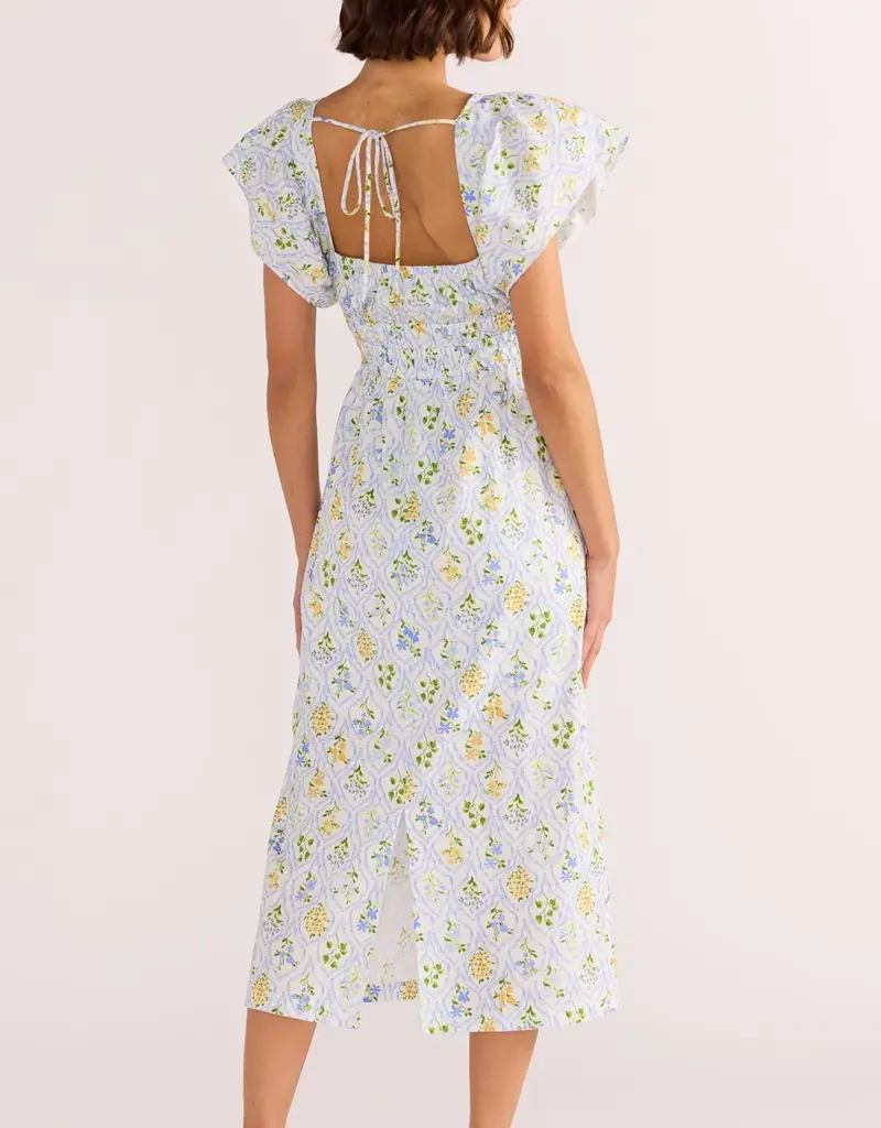 MINKPINK MEADOW FLUTTER MIDI DRESS