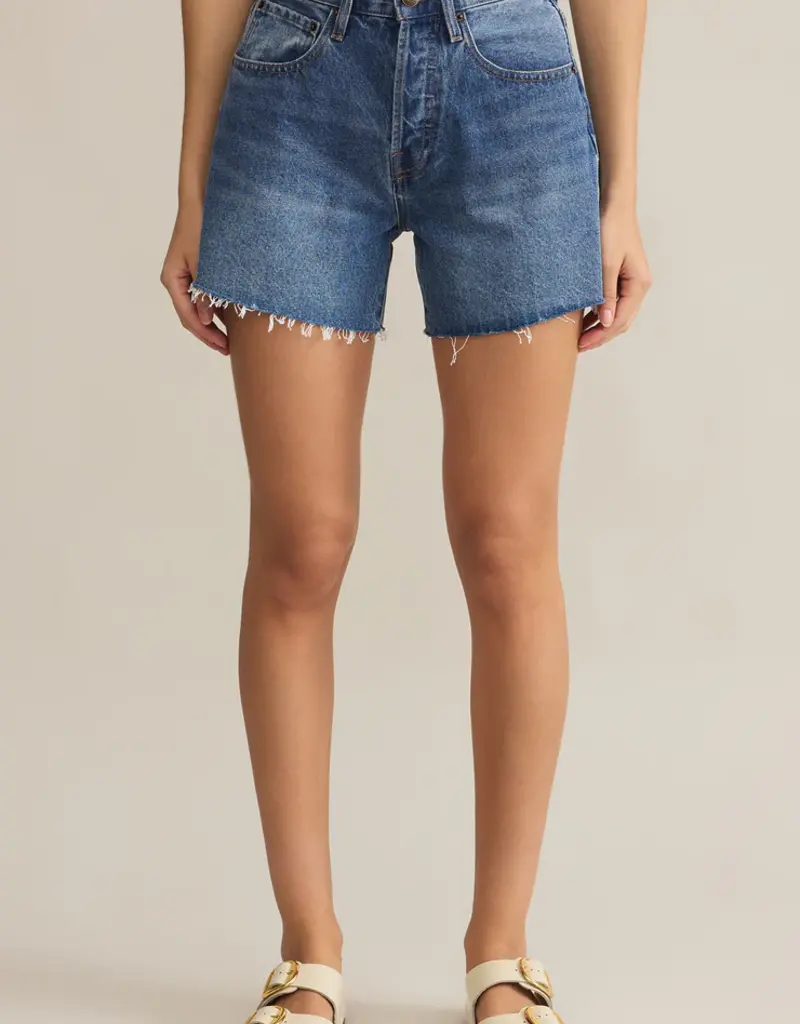 ZSUPPLY EVERYDAY HIGH-RISE DENIM SHORT