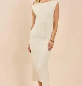 SADIE AND SAGE VISION TEXTURED MIDI DRESS