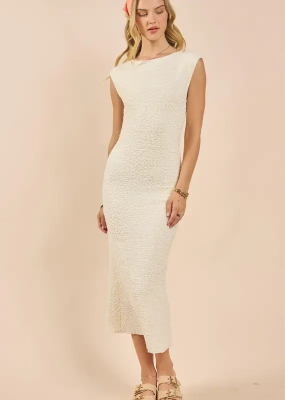 SADIE AND SAGE VISION TEXTURED MIDI DRESS