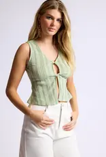 SAGE THE LABEL LOCALLY GROWN KEYHOLE TANK