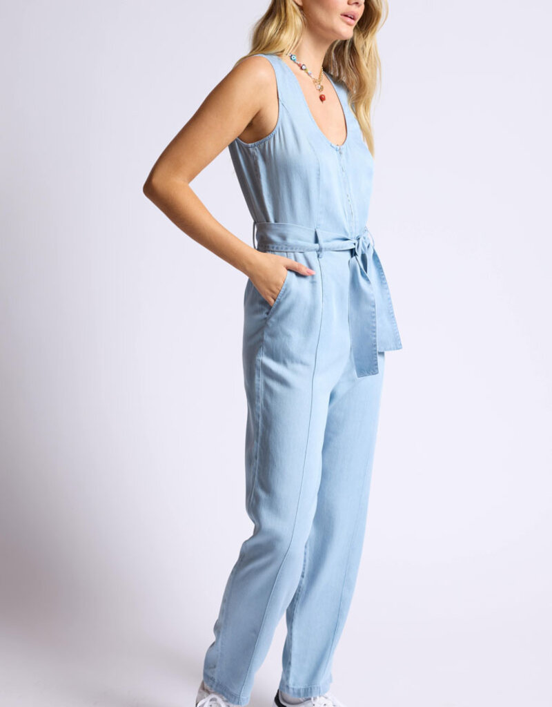 SAGE THE LABEL TO DO LIST BELTED JUMPSUIT