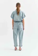 DAZE VILLA DRAWSTRING BARREL JEANS