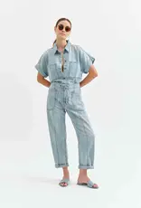 DAZE VILLA DRAWSTRING BARREL JEANS