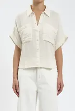 DAZE KATE BUTTON UP TOP