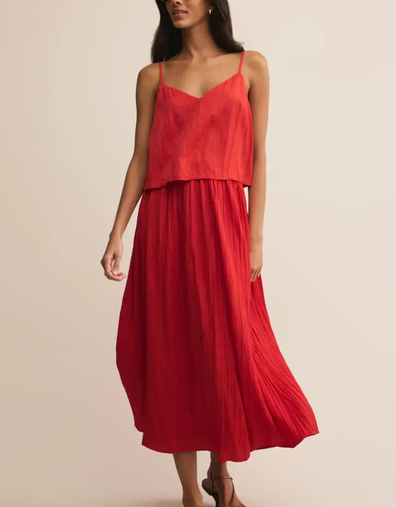 ZSUPPLY FIORE SATIN CRINKLE TANK