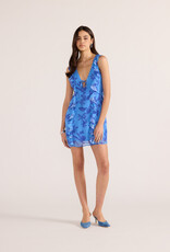 MINKPINK JEANNE RUFFLE MINI DRESS
