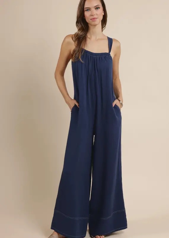 SAGE THE LABEL BREEZY LANE JUMPSUIT
