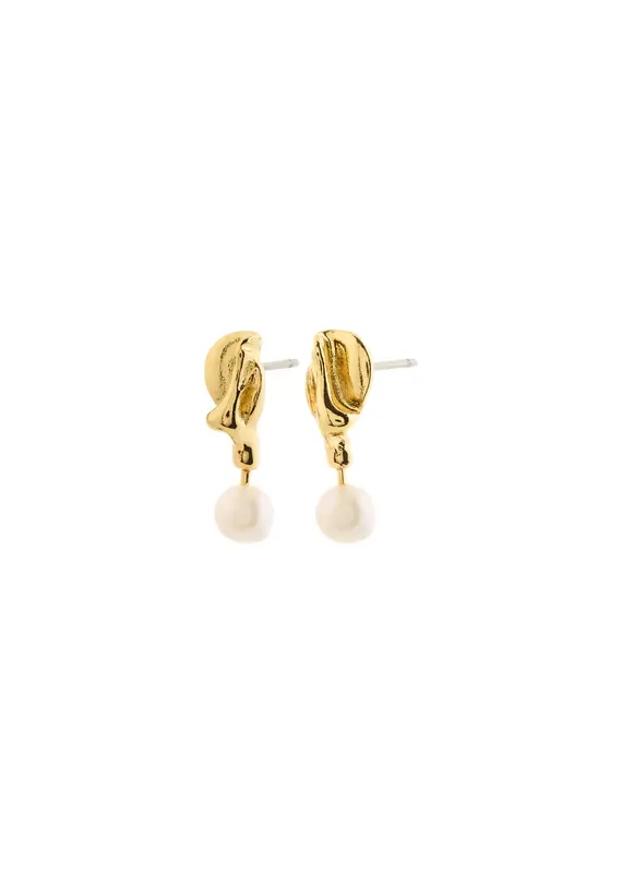 PILGRIM STARLIGHT PEARL EARRINGS