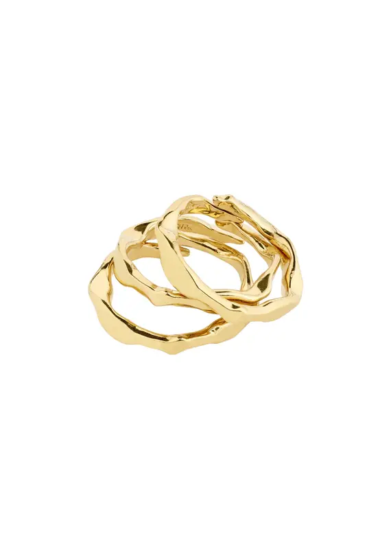 PILGRIM WYATT 3-IN-1 RING SET