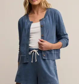 ZSUPPLY DAILY KNIT DENIM CARDIGAN