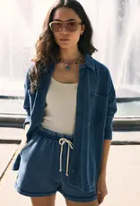 ZSUPPLY ALL DAY KNIT DENIM JACKET