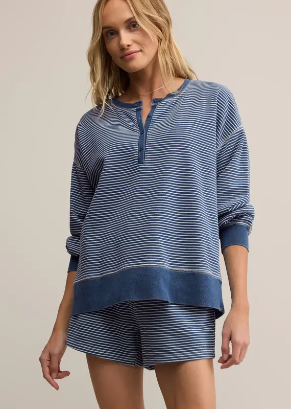 ZSUPPLY APOLLO STRIPED SWEATSHIRT