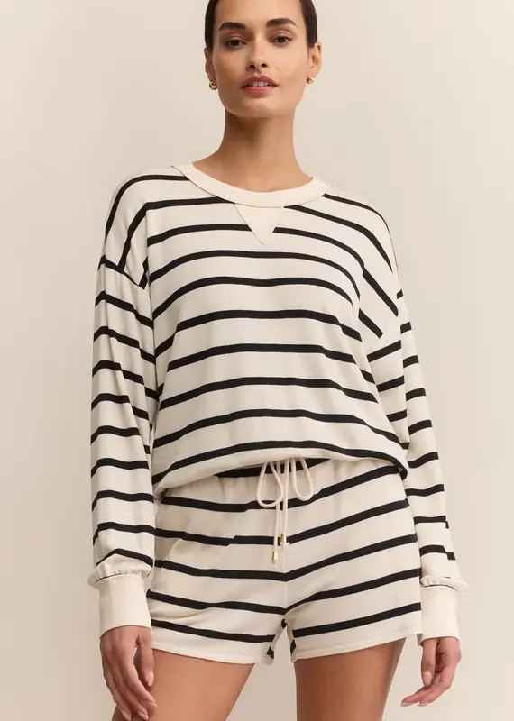 ZSUPPLY STAND OUT STRIPED SWEATSHIRT
