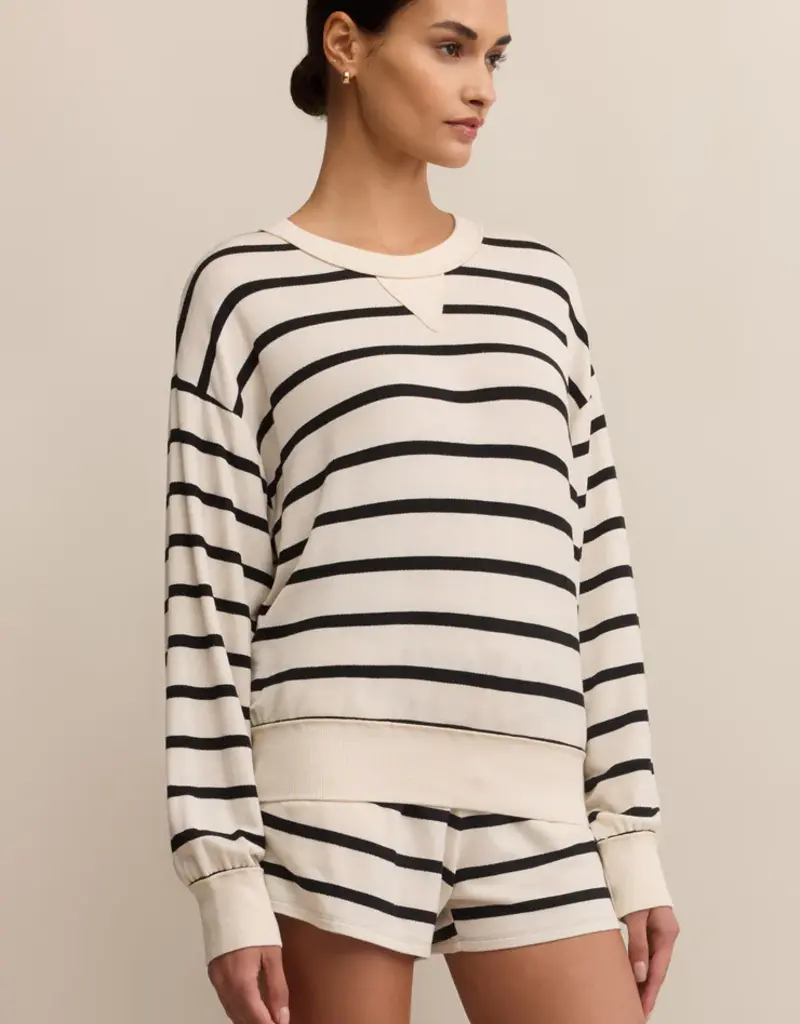 ZSUPPLY STAND OUT STRIPED SWEATSHIRT