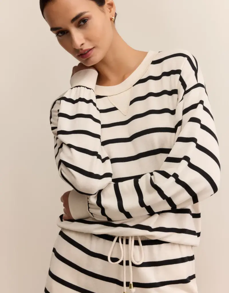 ZSUPPLY STAND OUT STRIPED SWEATSHIRT