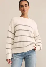 ZSUPPLY BOYFRIEND STRIPED SWEATER