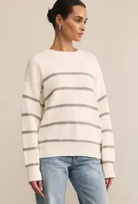 ZSUPPLY BOYFRIEND STRIPED SWEATER
