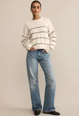 ZSUPPLY BOYFRIEND STRIPED SWEATER