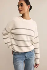 ZSUPPLY BOYFRIEND STRIPED SWEATER